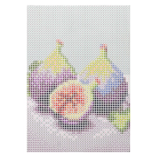 5" x 7" Figs Wood Plank Diamond Art Kit by Make Market®